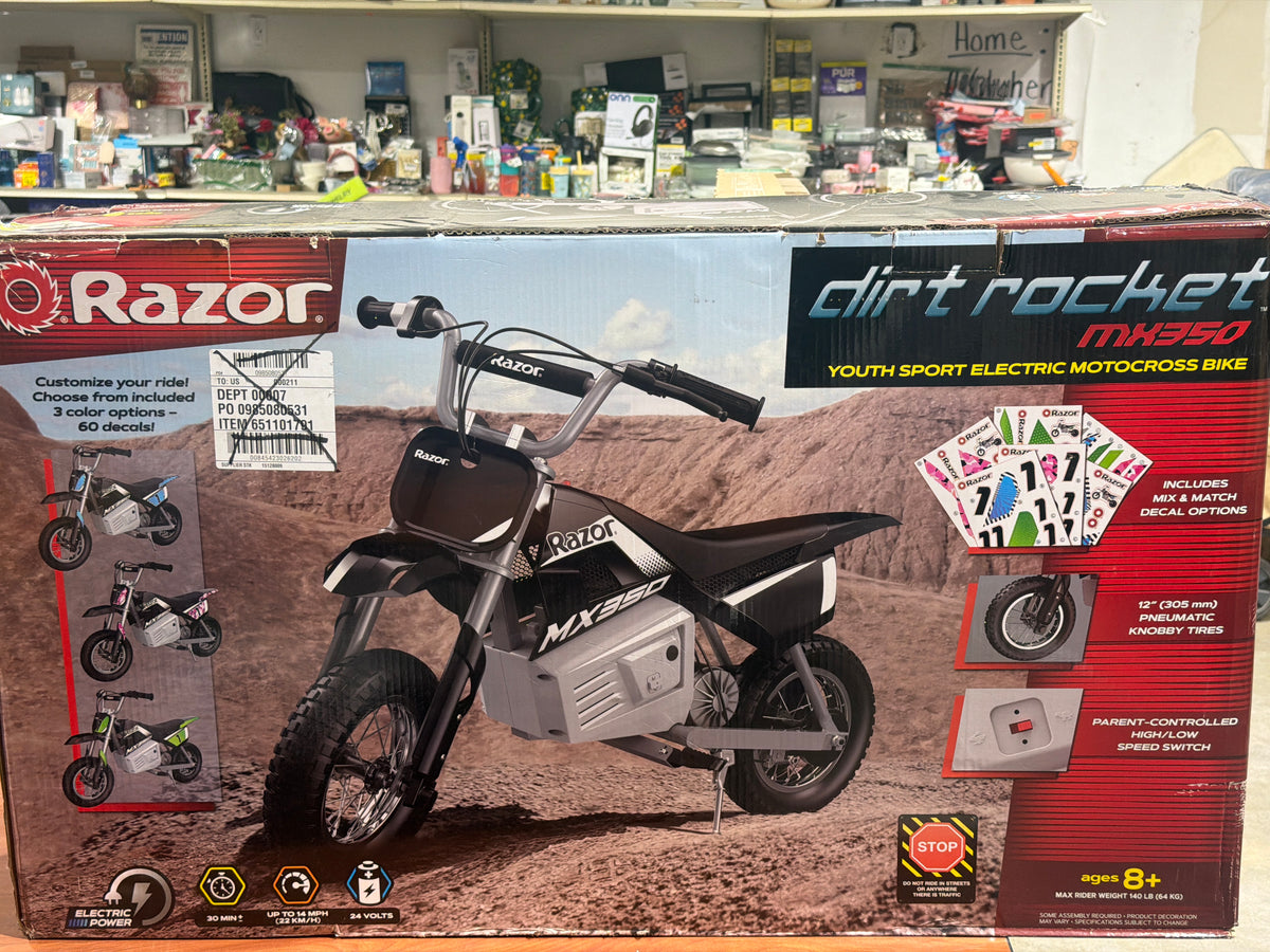 Razor dirt rocket