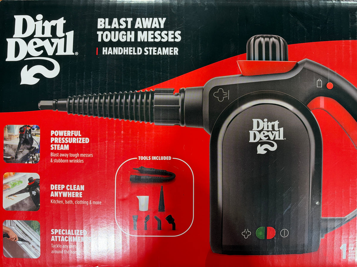 Dirt Devil handheld steamer